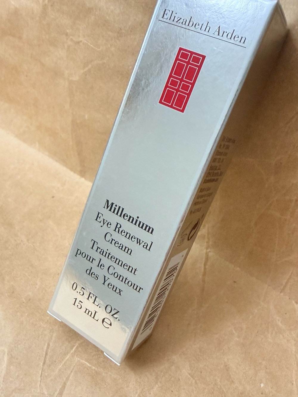 Elizabeth Arden Millennium Eye Renewal Cream in the full-size 15 mL / 0.5 fl oz